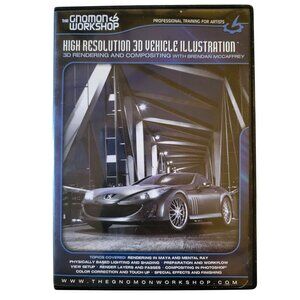 High Resolution 3D Vehicle Illustration The Gnomon Workshop [DVD]